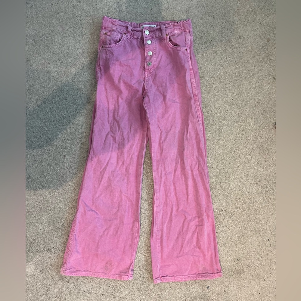 Zara pink jeans
